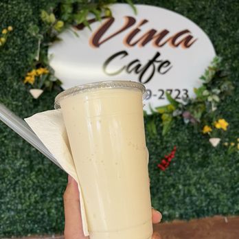 Vina Cafe - Durian smoothie! Yum!! - Juice Bars & Smoothies Near Me - Aiea, Hawaii