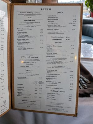 Menu photo 7 Nick's Seafood Restaurant Pacifica, CA