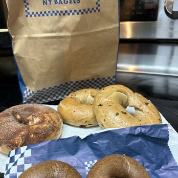 Noah's NY Bagels - Today's haul.. - Breakfast & Brunch Near Me - Elk Grove, California Noah's NY Bagels - Today's haul.. - Breakfast & Brunch Near Me - Elk Grove, California