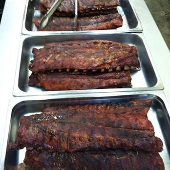 Carver's - Trays of Ribs - taken from their Facebook - Barbeque Near Me - Godfrey, Illinois