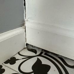 Central Florida Mobile Home - Vanity pulled away from the wall