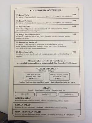 Menu photo 1 La Pizza Healdsburg, CA