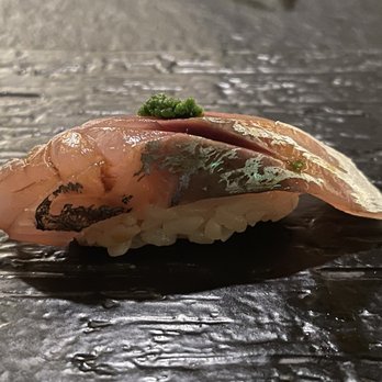 Sato Omakase - Seki aji (wild horse mackerel) - Sushi Bars Near Me - San Francisco, California Sato Omakase - Seki aji (wild horse mackerel) - Sushi Bars Near Me - San Francisco, California