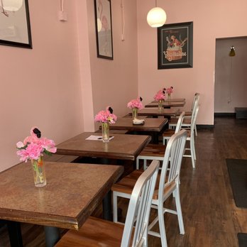Pink Flamingo Bake Shop - Inside seating - Bakeries Near Me - Struthers, Ohio Pink Flamingo Bake Shop - Inside seating - Bakeries Near Me - Struthers, Ohio