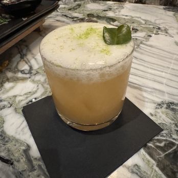RedFarm - Cocktail with yuzu cream, can't remember the name - Chinese Near Me - Austin, Texas RedFarm - Cocktail with yuzu cream, can't remember the name - Chinese Near Me - Austin, Texas