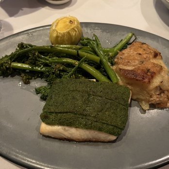 Atlantic Fish - Herb Crusted Halibut - Seafood Near Me - Boston, Massachusetts