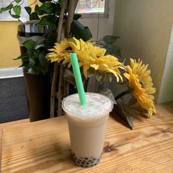Boba Cha - Coconut soy milk tea with tapioca Bobba - Bubble Tea Near Me - Cincinnati, Ohio
