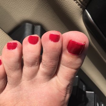 New Fancy Nails - And this is the kind of crap work they do! All polish with bubbles in it! - Nail Salons Near Me - Powell, Tennessee New Fancy Nails - And this is the kind of crap work they do! All polish with bubbles in it! - Nail Salons Near Me - Powell, Tennessee