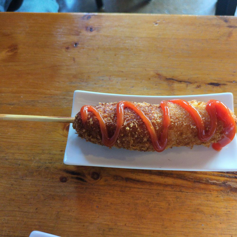 Ryu's Kitchen - Korean cheesy corn dog - Korean Near Me - Fort Wayne, Indiana
