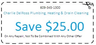 Slide of Charlie Delross Plumbing, Heating and Drain Cleaning