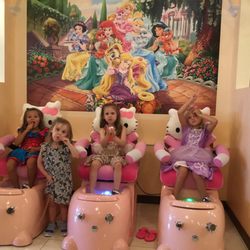 Cozy Nails - Kids pedicure chairs are available for our little princesses