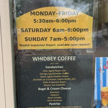 Whidbey Coffee - Hours open and other offerings - Cafes Near Me - Anacortes, Washington