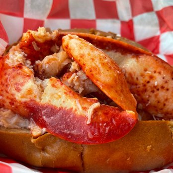 DJ’s Clam Shack - Overstuffed hot lobster roll - Seafood Near Me - Huntington, New York DJ’s Clam Shack - Overstuffed hot lobster roll - Seafood Near Me - Huntington, New York