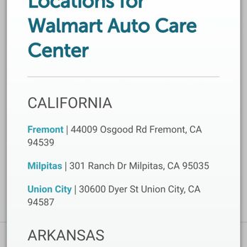 Walmart Supercenter - one of their new efficient automotive booking Centers. - Department Stores Near Me - Milpitas, California Walmart Supercenter - one of their new efficient automotive booking Centers. - Department Stores Near Me - Milpitas, California