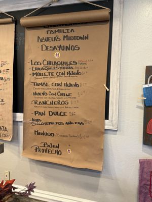 Menu photo 5 Abuelas Midtown Sacramento, CA