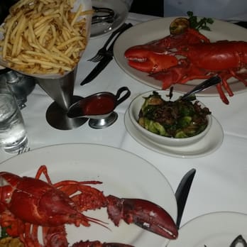 Morton's The Steakhouse - Lobster for Two Dinner with garlic parmesan truffle fries - Steakhouses Near Me - Reston, Virginia Morton's The Steakhouse - Lobster for Two Dinner with garlic parmesan truffle fries - Steakhouses Near Me - Reston, Virginia