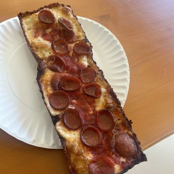 Proof & Prov - Pepperoni slice - Pizza Near Me - Englewood, New Jersey Proof & Prov - Pepperoni slice - Pizza Near Me - Englewood, New Jersey