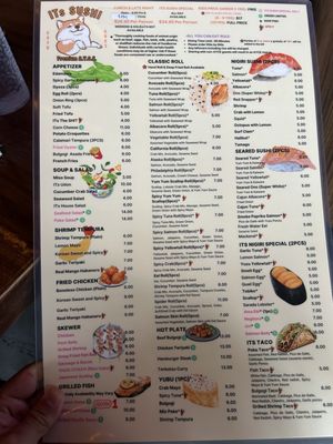 Menu photo 1 ITs SUSHI Southwest Las Vegas, NV Menu photo 1 ITs SUSHI Southwest Las Vegas, NV
