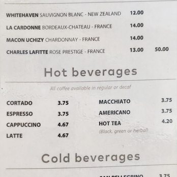 Caviar & More - Beverage menu. - Specialty Food Near Me - Aventura, Florida Caviar & More - Beverage menu. - Specialty Food Near Me - Aventura, Florida