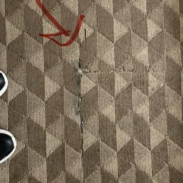 Torn rug