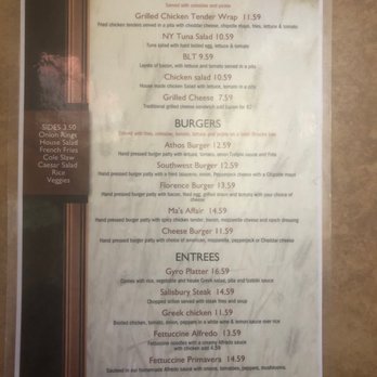 Mount Athos Restaurant and Cafe - Menu - Greek Near Me - Florence, Arizona Mount Athos Restaurant and Cafe - Menu - Greek Near Me - Florence, Arizona