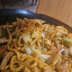 I got shrimp lo mein when I tell you it was delicious it was ill definitely be coming back with my family to eat