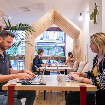 Hubsy République - Espace sans réservation avec wifi haut débit et consommations à volonté, à la fin de votre session de ne payez que le temps passé sur place. - Shared Office Spaces Near Me - Paris, 75