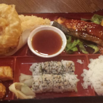 Soga Sushi - Salmon teriyaki bento box. - Sushi Bars Near Me - North Haven, Connecticut Soga Sushi - Salmon teriyaki bento box. - Sushi Bars Near Me - North Haven, Connecticut
