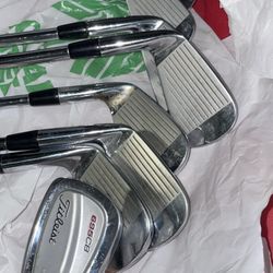 Play It Again Sports - About to take these minty Titleist 695 CB set of irons for the guys to make somebody very happy at an awesome price!