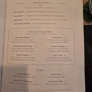 Wooden City - Spokane - Menu 1 - New American Near Me - Spokane, Washington
