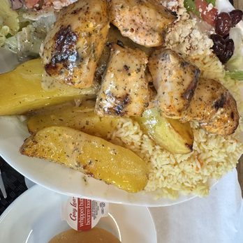 Zet’s - Chicken souvlaki plate - American Near Me - Vaughan, Ontario
