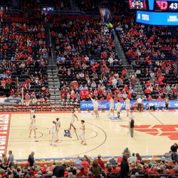 University Of Dayton Arena - Warm-ups at UD Arena