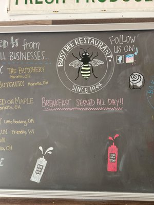 Menu photo 7 Busy Bee Marietta, OH Menu photo 7 Busy Bee Marietta, OH