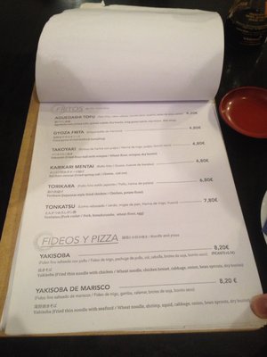Menu photo 1 Wasabi Barcelona, B