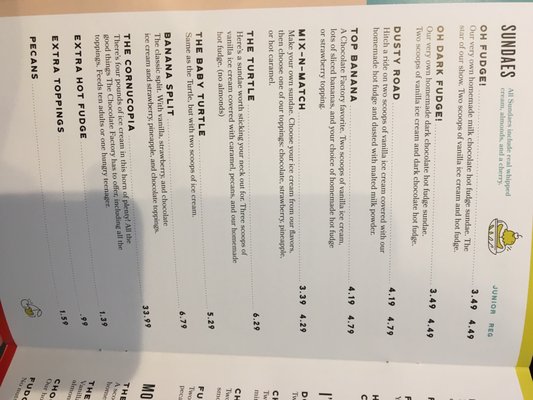 Menu photo 2 The Chocolate Factory Oak Creek, WI Menu photo 2 The Chocolate Factory Oak Creek, WI