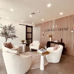 The Indigo Salon - The lobby at Indigo Salon is so chic!