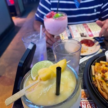 Bubba's 33 - Mango and strawberry Margs - American Near Me - San Antonio, Texas