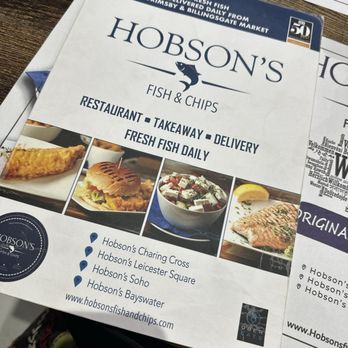 Hobson's Fish & Chips - Fish & Chips Near Me - London, XGL