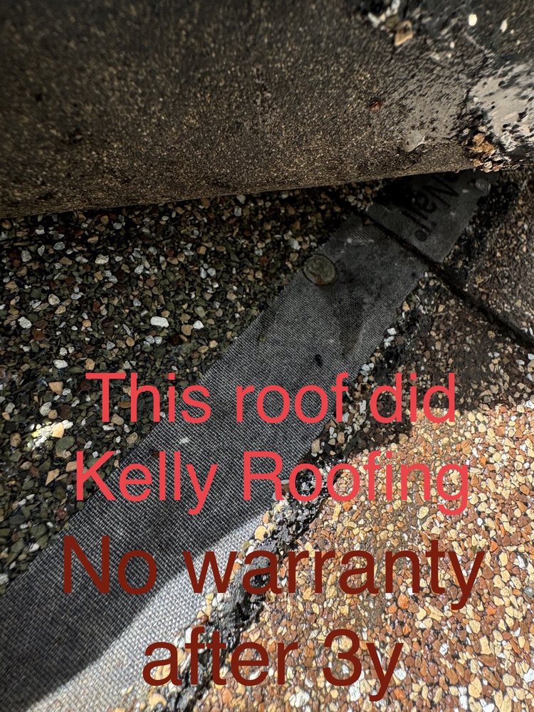 Slide of Kelly Roofing