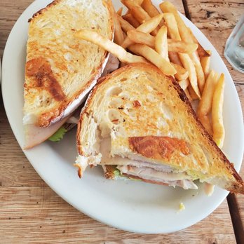 Milkweed - Turkey blk w/avocado and bacon & fries on the side - New American Near Me - Boston, Massachusetts