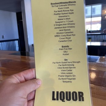 Insula - Liquor list - New American Near Me - Ely, Minnesota