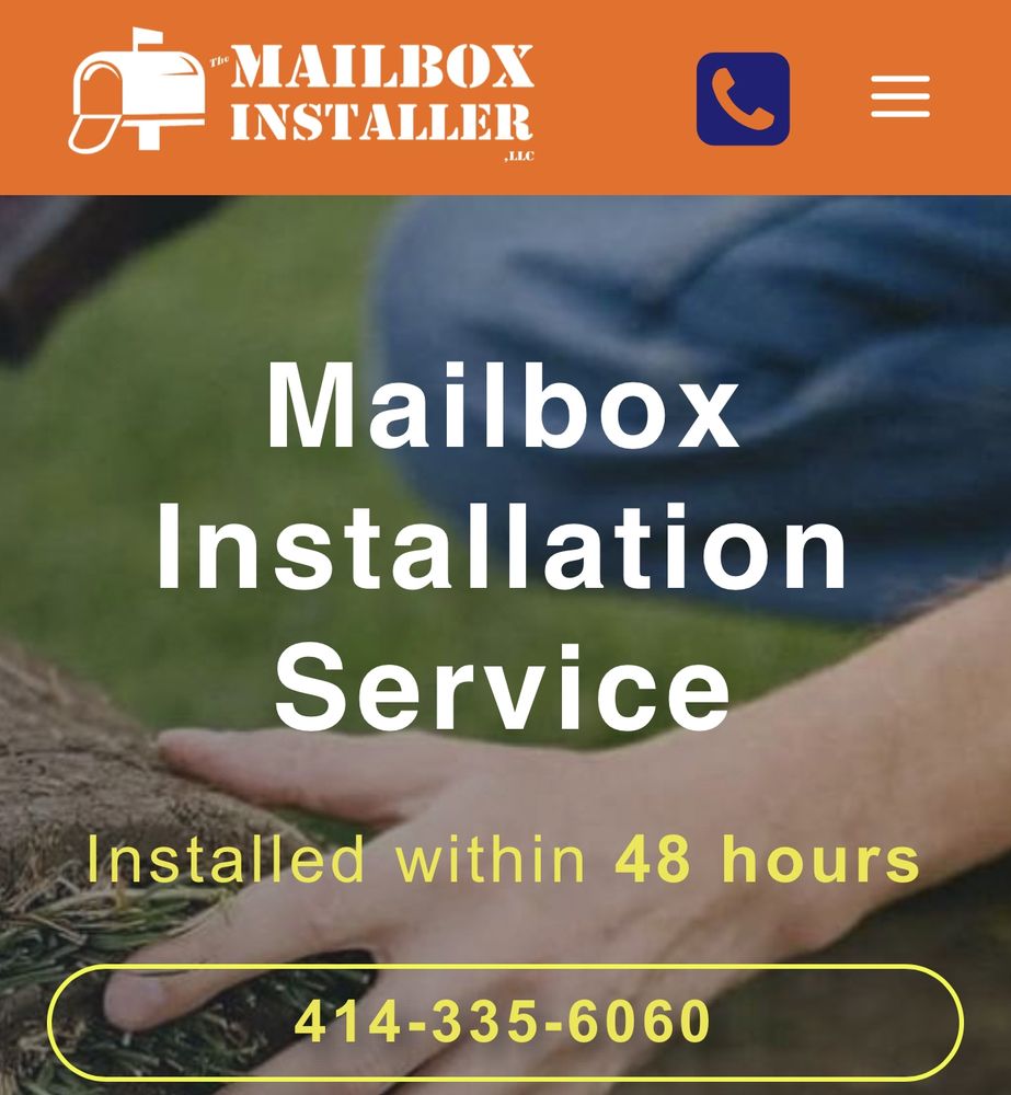 THE MAILBOX INSTALLER Request a Quote Milwaukee, Wisconsin