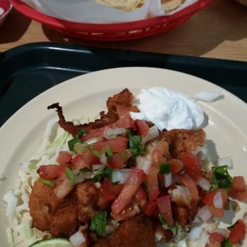 Taco Boy - My fried fish taco. This was soooooooooooo good.  Comes with sour cream and guacamole. I don't eat guac but this was great. - Tacos Near Me - Pico Rivera, California