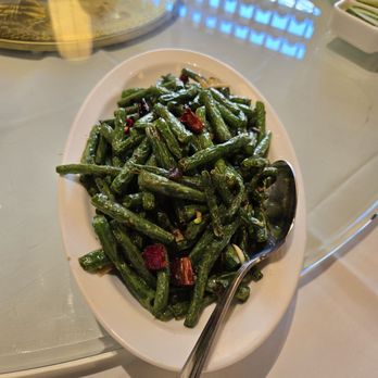 Meizhou Dongpo Restaurant - String beans or green beans. My son loves this - Szechuan Near Me - Arcadia, California