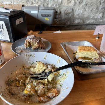 The Biscuit Joint - Loaded tots, cinnamon roll, egg sandwich - Breakfast & Brunch Near Me - Saint Louis, Missouri The Biscuit Joint - Loaded tots, cinnamon roll, egg sandwich - Breakfast & Brunch Near Me - Saint Louis, Missouri