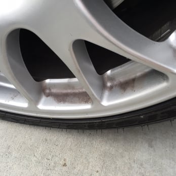 ProSmart Mobile Detailing - Brake dust still on wheel after the car wash - Auto Detailing Near Me - Anaheim, California