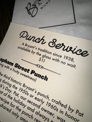 Menu photo 2 Bryant's Cocktail Lounge Milwaukee, WI