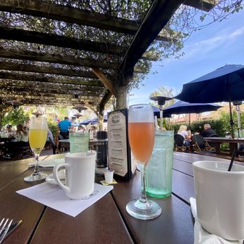 O. C. White's Restaurant - Cocktails and coffee at brunch - Seafood Near Me - St Augustine, Florida