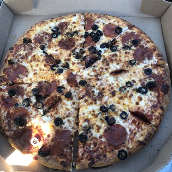 Dominos Pizza - Only pepperoni and olives I ordered extra mushrooms - Pizza Near Me - Hercules, California Dominos Pizza - Only pepperoni and olives I ordered extra mushrooms - Pizza Near Me - Hercules, California