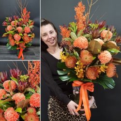Hidden Florist Sunbury & Macedon Ranges - Atomic-tangerine as pictured at Hidden Florist